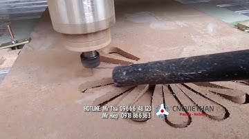 May cắt khắc Quảng Cáo CNC 1 đầu - CNC Việt Hàn - ISO9001:2015