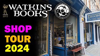 Watkins Books tour 2024 - the Biggest Esoteric and Occult book shop in London