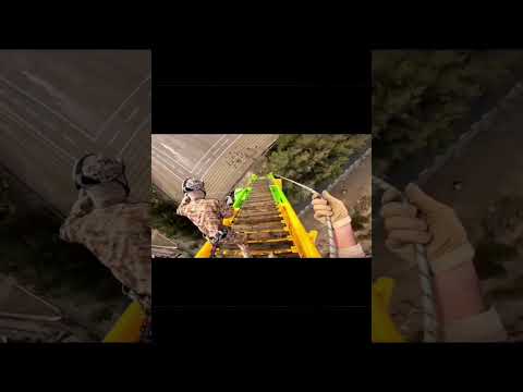  تکاور راپل صعود فرود پرواز یوتوب رنجر صخره  کلیپ