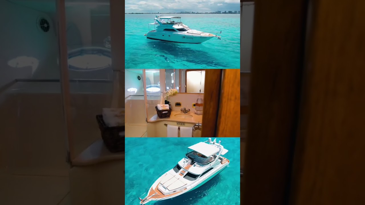 Yates de lujo en renta en Cancún 