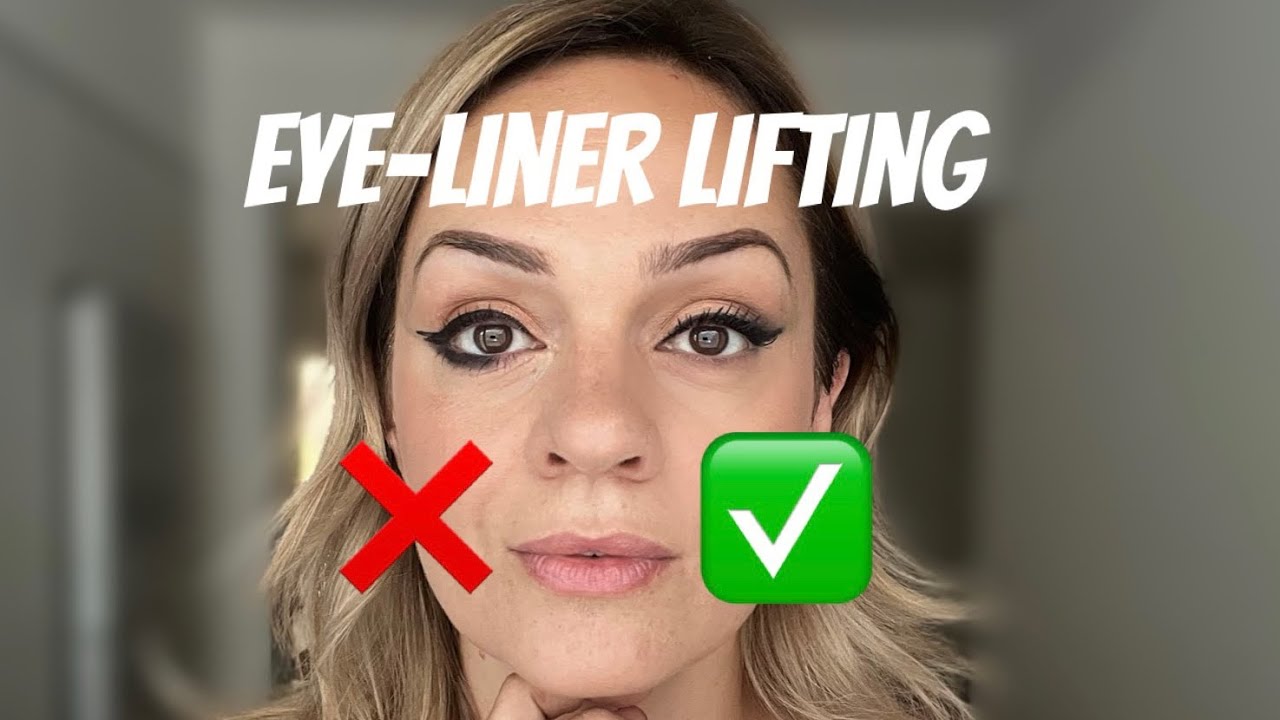 Eye-liner palpebra cadente: effetto Lifting