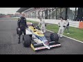 Damon hill drives the williams fw11