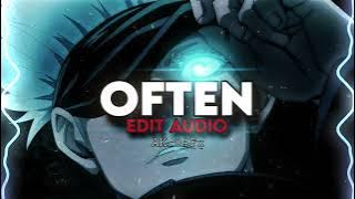 Download lagu Often (kygo remix) - the weeknd [EDIT AUDIO]