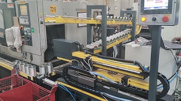 Auto Loader for CNC Turning Centre.