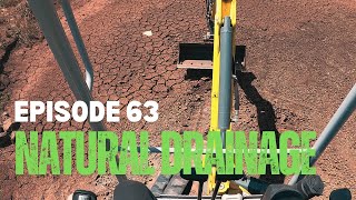 Natural property drainage using the Wacker Neuson EZ17