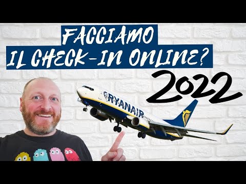 FACCIO IL CHECK-IN ONLINE RYANAIR INSIEME A TE [2022]