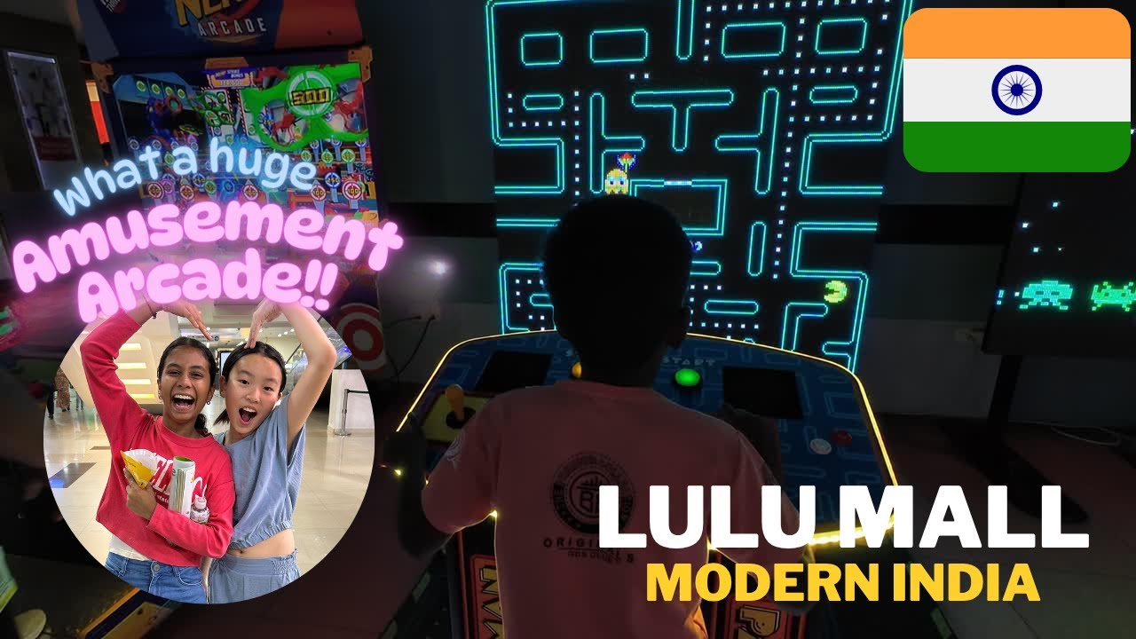 Современная Керала🌿✨ В торговом центре Lulu Mall в Кочи, Индия, находится лучшая игровая зона😎