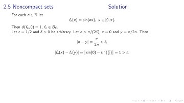 Functional Analysis_2. Compact Sets_2.5_Noncompact sets