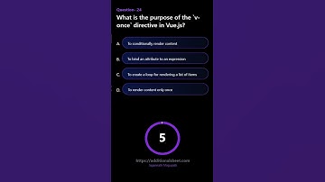 What is the purpose of the v once directive in Vue js