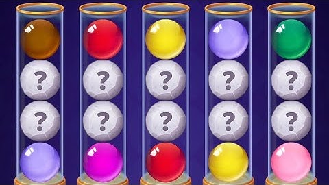 Ball Sort Genius Levels 11 12 13 14 15 Gameplay Walkthrough 