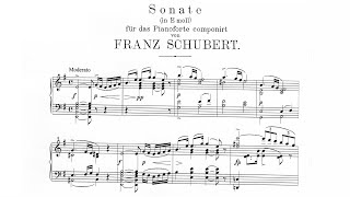 Franz Schubert - Piano Sonata in E Minor, D.566