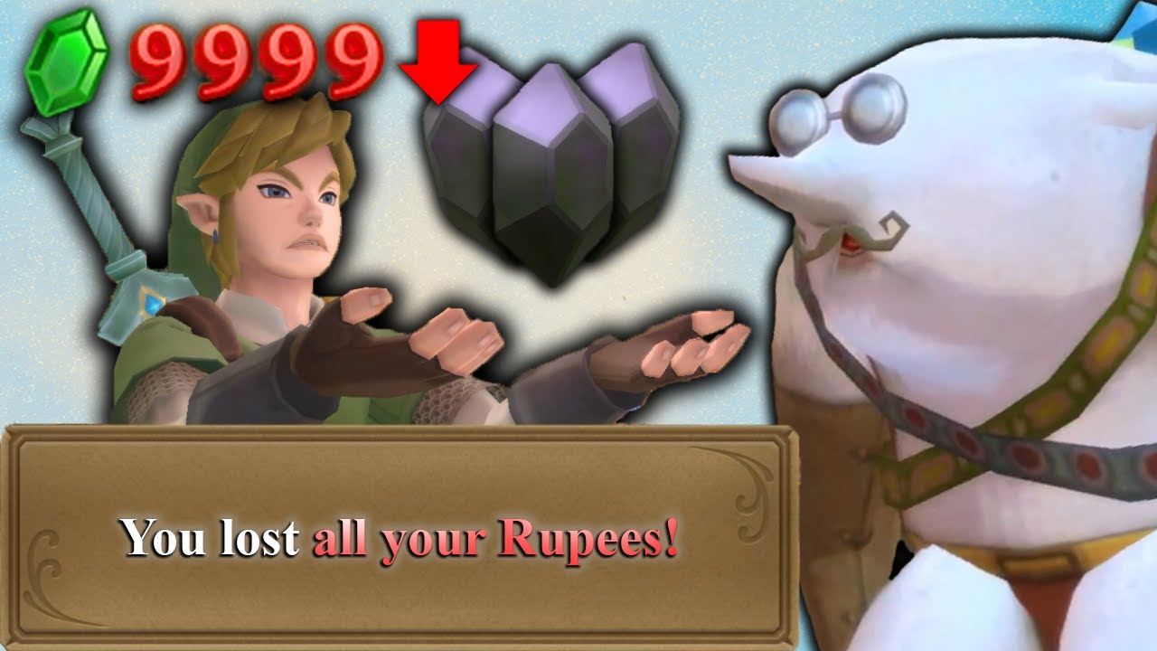 The WORST Way to Farm Rupees In Skyward Sword HD - YouTube