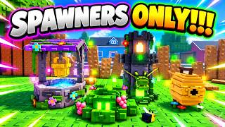Can the NEW Spawner Team Survive 40 Waves | Garden Tower Defense