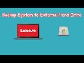 How to Back Up System to an External Hard Drive?