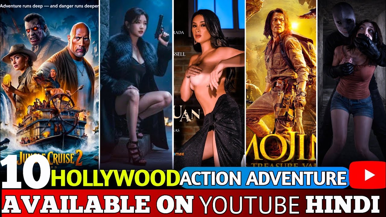 Top 10 New Sci-fi/Action Hollywood Movies On YouTube In Hindi | 2025 Hollywood Movies Hindi Dubbed