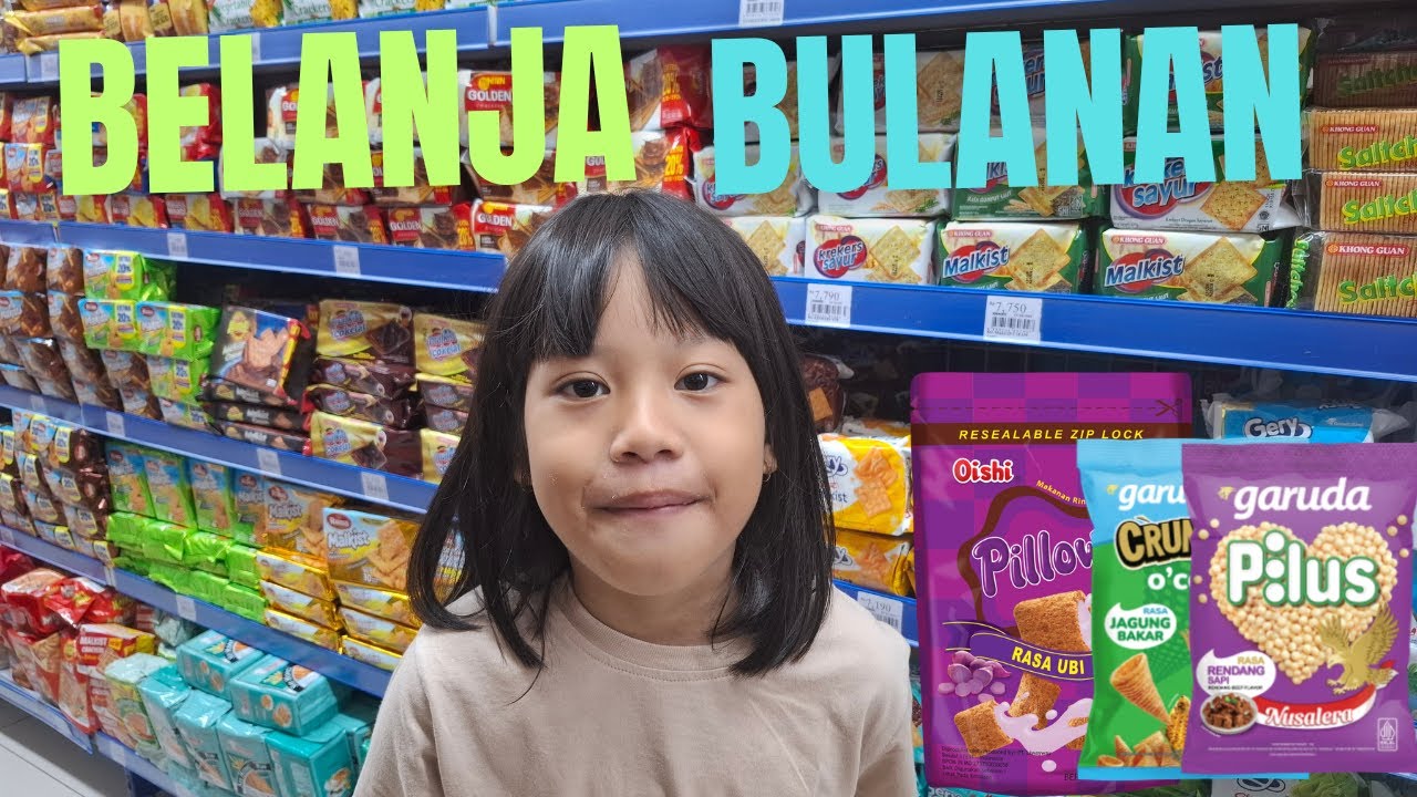 BELANJA BULANAN MAKANAN SERBA MERAH DAN SERBA HIJAU