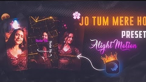 Dekho na dekho na zulfon se || ae inspiredxml preset || alight motion xml preset ||trending song