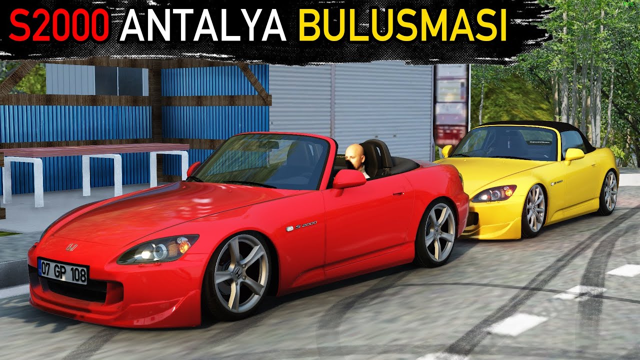 HONDA S2000 ANTALYA BULUŞMASI !! VAREX + DRİFT SHOW !! ASSETTO