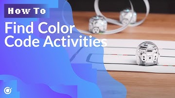How To: Find Color Code Activities | Ozobot Guide