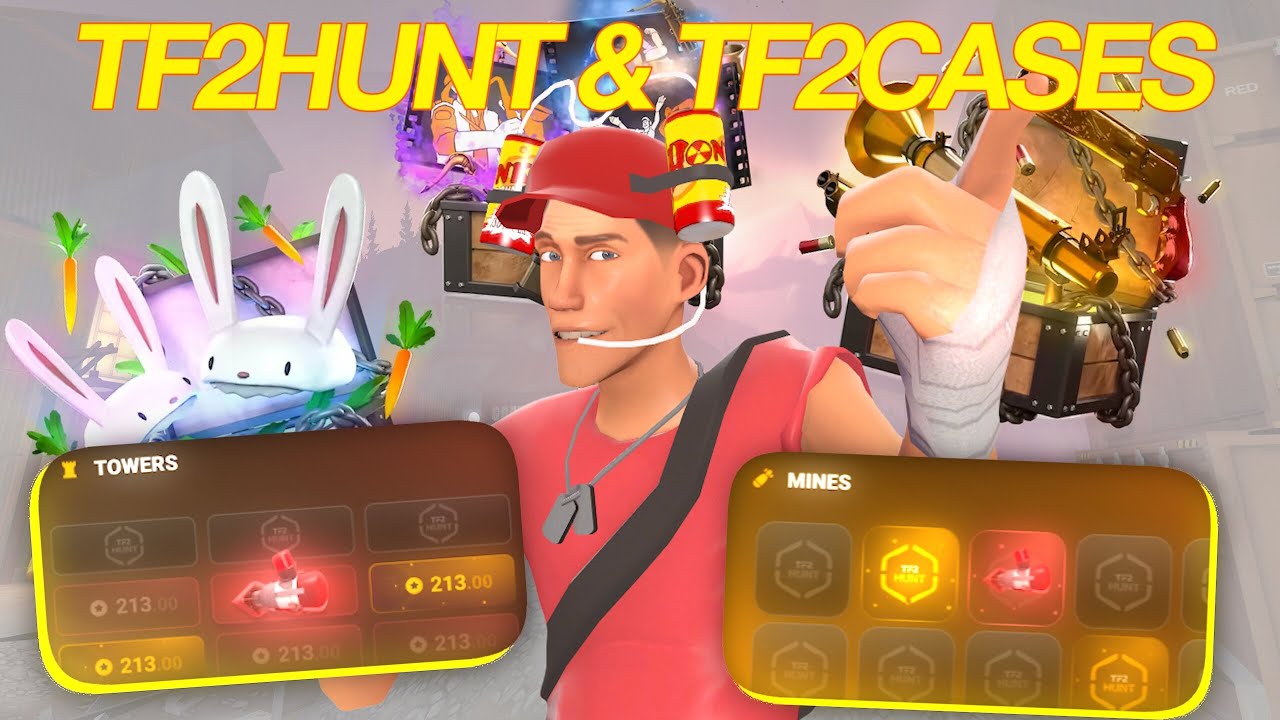 TF2HUNT & TF2CASES PAYS ME STACKS!!!!