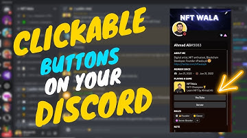 Add Clickable Buttons To Your Discord Profile || New Trick 2023