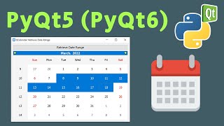 How To Use Calendar Widget To Select A Date Range | PyQt5 Tutorial