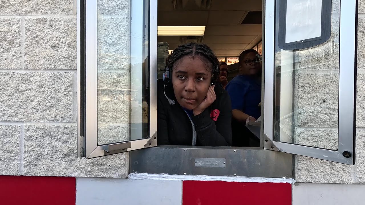 Dairy Queen Drive Thru, Onion Rings, Wheeling around West Virginia, 27 August 2025, NGH10458