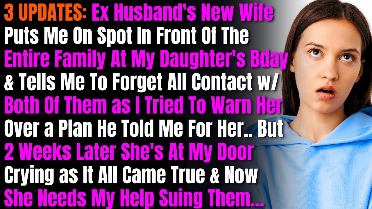3 ОБНОВЛЕНИЯ: Новая жена бывшего мужа выставила меня на посмешище перед всей семьей на дне рожден...