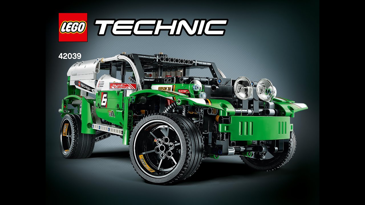 42039 LEGO 24 Hours Race Car Technic alternative instruction booklet