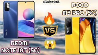 Redmi Note 10T 5G Vs Poco M3 Pro 5G Comparison The Redmi Note 10T Is A Rebranded Poco M3 Pro