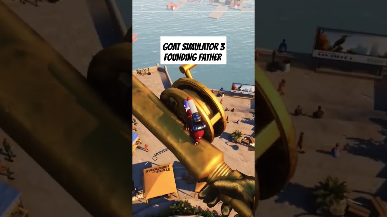Goat simulator 3 Founding Father 