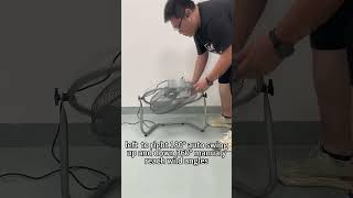 DC Inverter Industrial  Fan #warehouse fan #energysaving #europeheatwave #OEM industrial fan