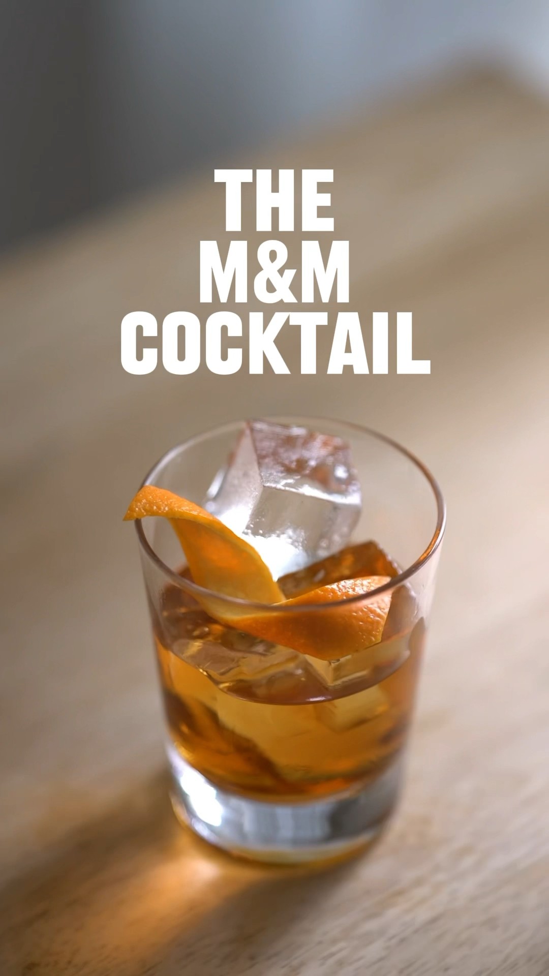 The M & M- Mezcal & Amaro Perfection #mezcal #cocktail #drink