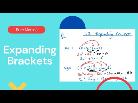 Expanding brackets (Edexcel IAL P1 1.2)