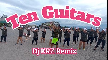 Ten Guitars | Dj Krz | Retro Remix | Dance Workout | Zumba Fitness| Coach Charles