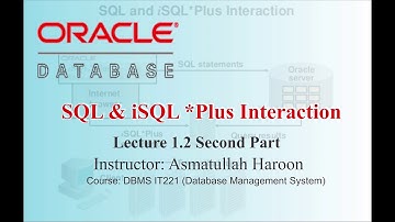 4.Sql & iSql Plus Interaction