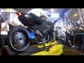 Motorcycle Live - 326bhp Kawasaki Ninja H2R spits flames on rolling road dyno BEST VIDEO!