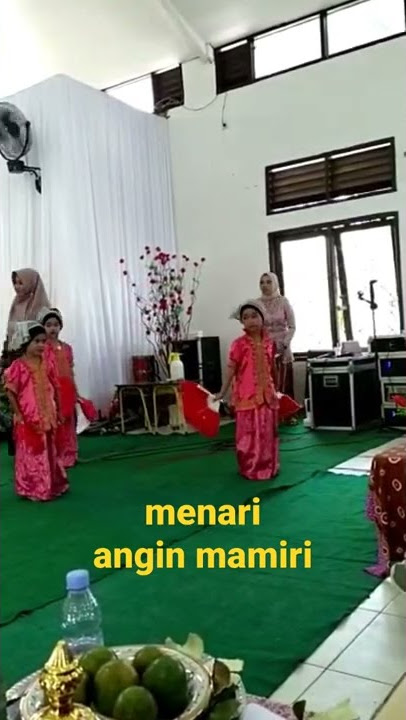 Tampil Menari | Angin mamiri #shorts #taridaerah #menari #live #perpisahan #anak #tk