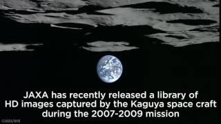 Japanese space agency releases HD images from moon