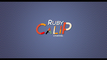 Ruby Calip Channel Intro youtube 2D intro