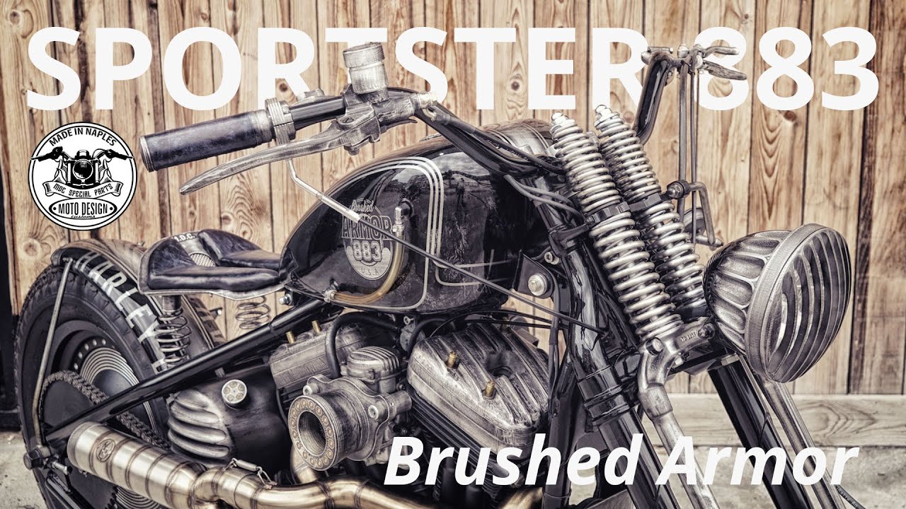 Harley Davidson Sportster 883 Armor | MOTO DESIGN CUSTOMS 🇮🇹