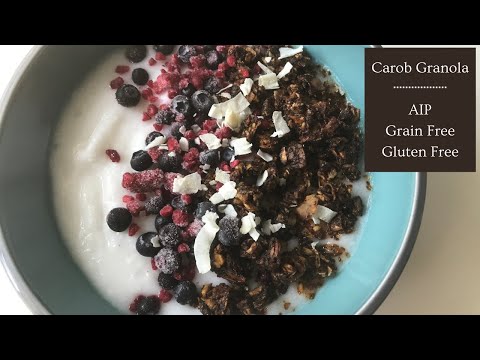 Vídeo: El granola té gluten?