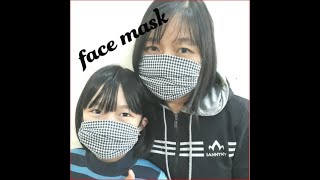 Hướng dẫn làm khẩu trang khâu tay cho mẹ và bé ( How to make handmade face mask )