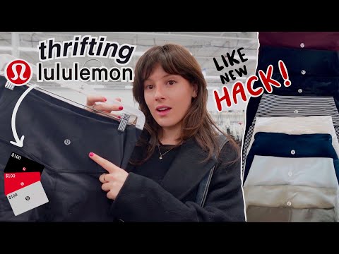 Lululemon Thrifting HACK (to get BRAND NEW clothes) Lululemon Thrifting HACK (to get BRAND NEW clothes)