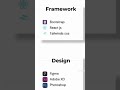 frame work Design #coding #webdevelopment #programming
