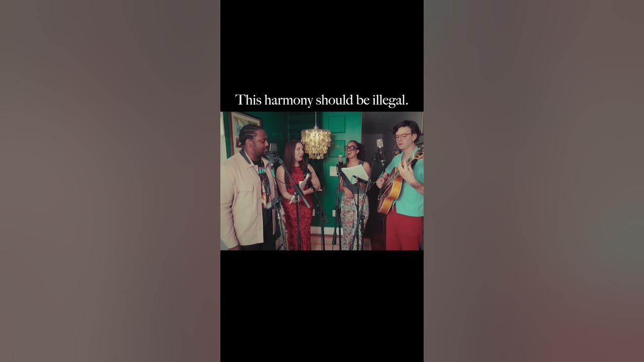 4 voices. 1 love song. No business sounding this good. #jazz #harmony #singers #singing #jazzmusic