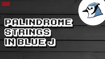 JAVA Check for palindromes