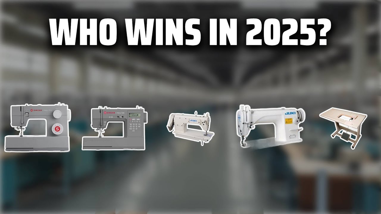 The Top 5 Best Industrial Sewing Machine in 2025 - Must Watch Before ...