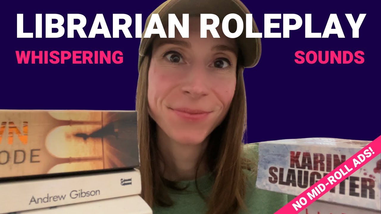 ASMR Whispering Librarian Roleplay - First Ever RP!