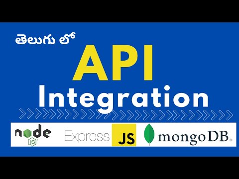 API Integration | Node Express Tutorials in Telugu